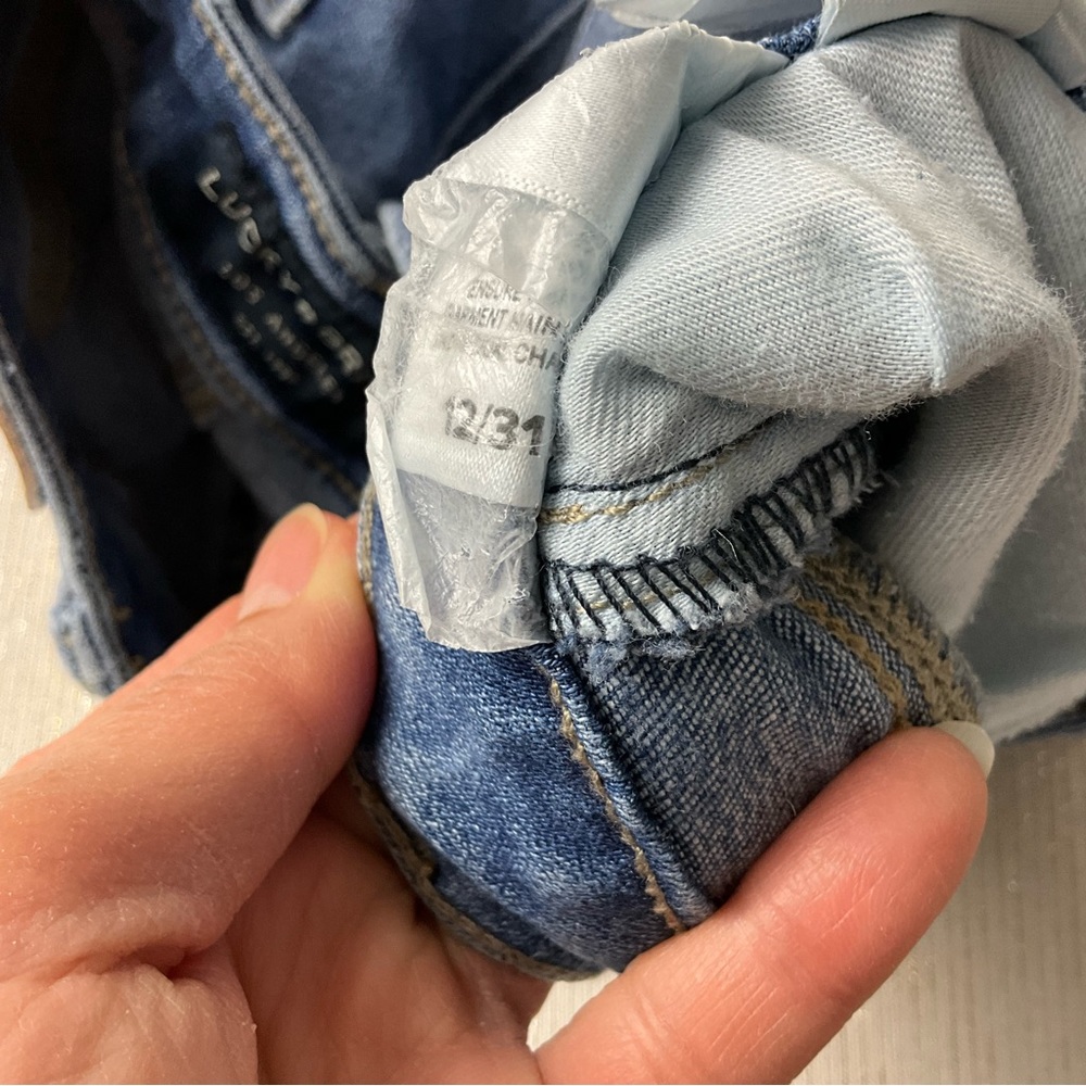 Lucky Brand Jeans Low Rise: 9” Skinny Lolita Jeans Size 12/31R - Picture 16 of 16